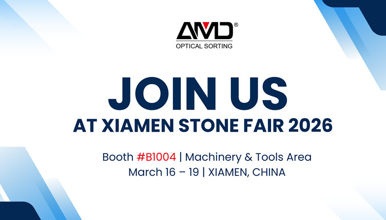 AMD ORE SORTING to Exhibit at Xiamen Stone Fair 2026